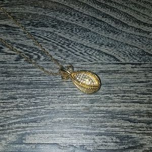 Joan Rivers Gold Pendant Necklace